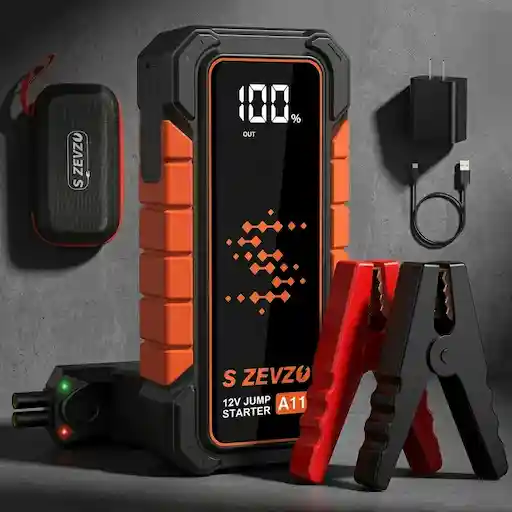 S ZEVZO A11 5000A Portable Jump Starter